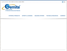 Tablet Screenshot of gemite.com